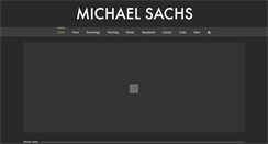 Desktop Screenshot of michaelsachs.com